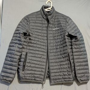 Eddie Bauer EB650 Men's Charcoal Puffer Jacket